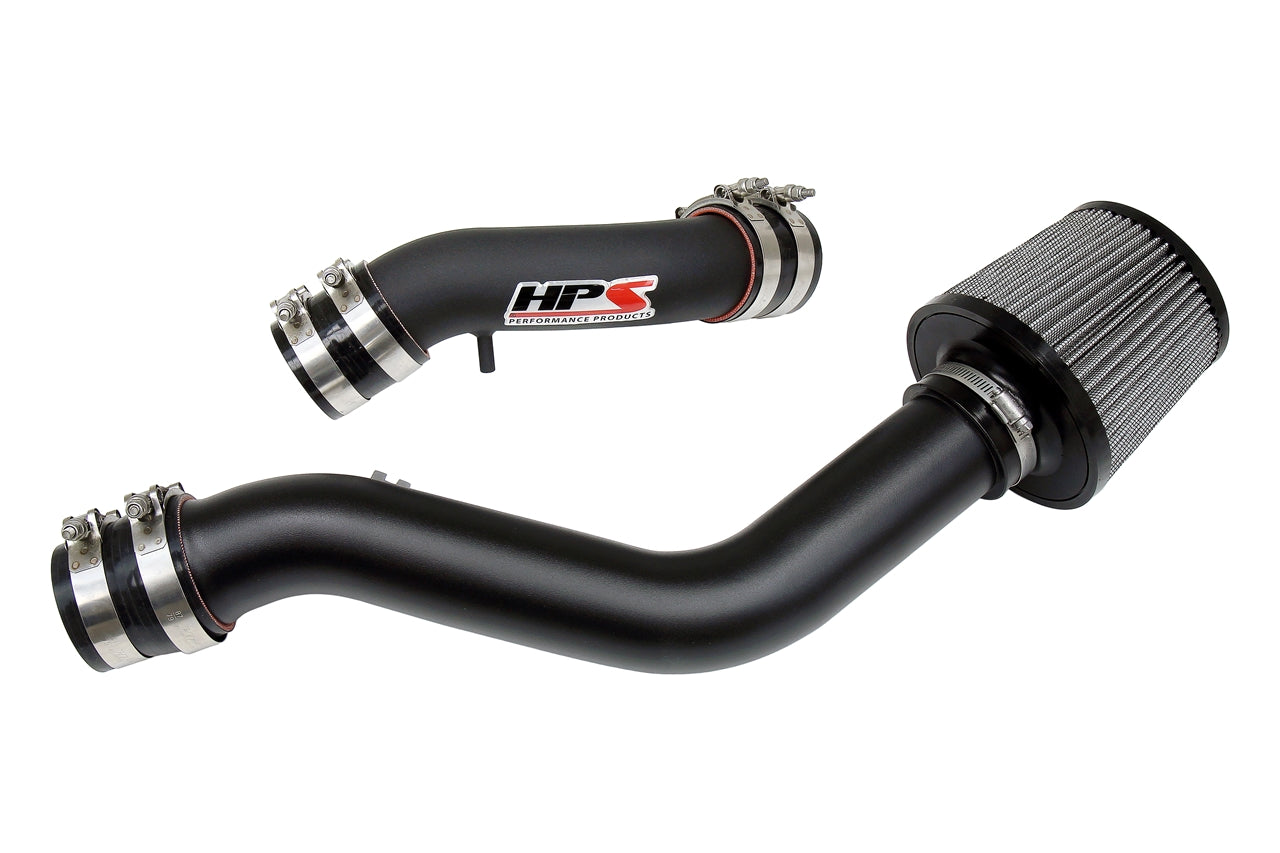 HPS Cold Air Intake Kit, Black, 2004-2008 Hyundai Tiburon 2.0L with MAF Sensor, 837-142WB