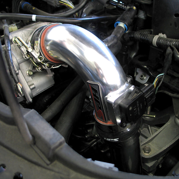 HPS Cold Air Intake Kit, Black, 2003-2009 Mazda Mazda3 2.0L / 2.3L Non Turbo, Converts to Shortram, 837-165WB