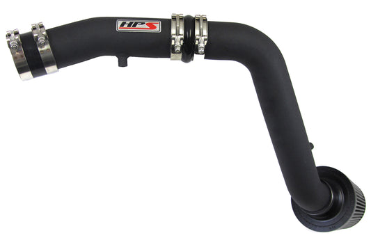 HPS Cold Air Intake Kit, Black, 2007-2008 Acura TL Type-S 3.5L V6, Converts to Shortram, 837-275WB