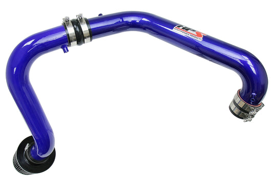 HPS Cold Air Intake Kit, Blue, 1996-2000 Honda Civic CX DX LX, Converts to Shortram, 837-408BL