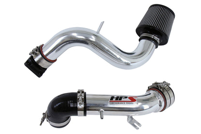 HPS Cold Air Intake Kit, Polished, 2001-2003 Dodge Stratus R/T V6 3.0L, Converts to Shortram, 837-423P