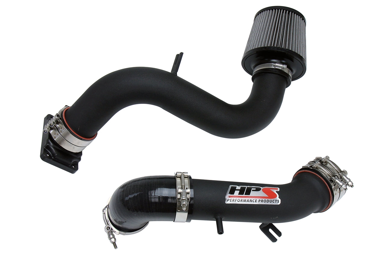 HPS Cold Air Intake Kit, Black, 1999-2003 Mitsubishi Galant V6 3.0L, Converts to Shortram, 837-423WB