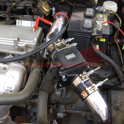 HPS Cold Air Intake Kit, Black, 1999-2003 Mitsubishi Galant V6 3.0L, Converts to Shortram, 837-423WB