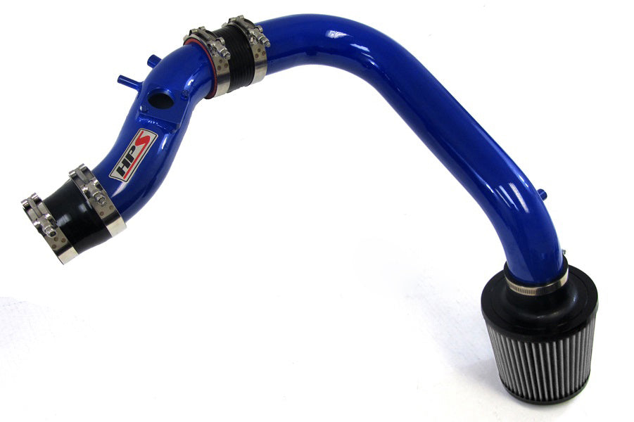 HPS Cold Air Intake Kit, Blue, 2003-2004 Toyota Corolla 1.8L, Converts to Shortram, 837-513BL