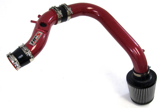 HPS Cold Air Intake Kit, Red, 2003-2004 Toyota Corolla 1.8L, Converts to Shortram, 837-513R