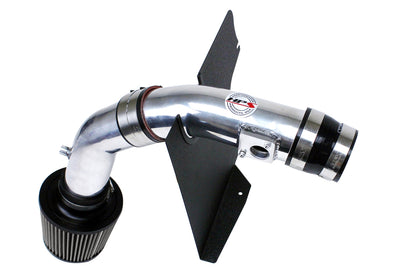 HPS Cold Air Intake Kit, Polished, 2008-2014 Subaru WRX 2.5L Turbo, Converts to Shortram, 837-566P