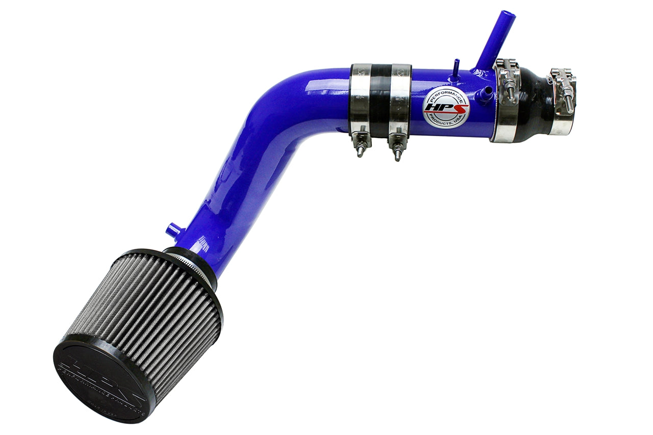 HPS Cold Air Intake Kit, Blue, 2013-2014 Dodge Dart 1.4L Turbo, 837-576BL