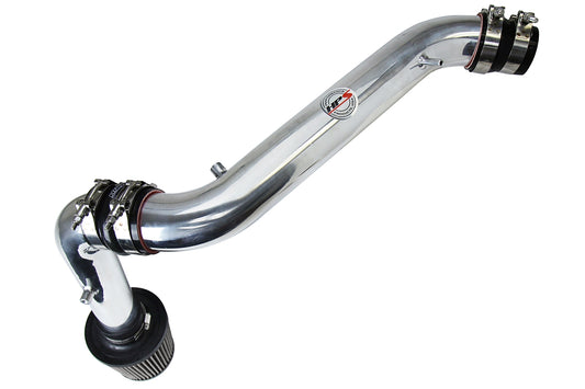 HPS Cold Air Intake Kit, Polished, 1998-2002 Honda Accord 2.3L DX EX LX VP SE, Converts to Shortram, 837-579P
