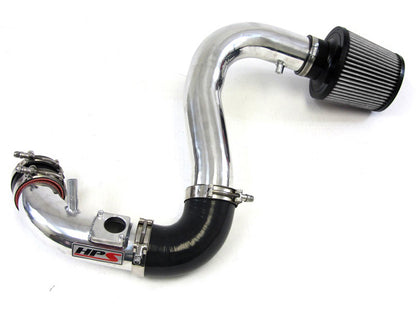 HPS Cold Air Intake Kit, Polished, 2007-2013 Mazda Mazdaspeed 3 2.3L Turbo, Converts to Shortram, 837-601P