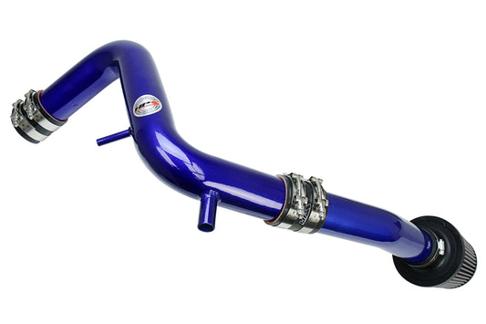 HPS Cold Air Intake Kit, Blue, 2013-2017 Hyundai Veloster 1.6L Turbo, Converts to Shortram, 837-605BL