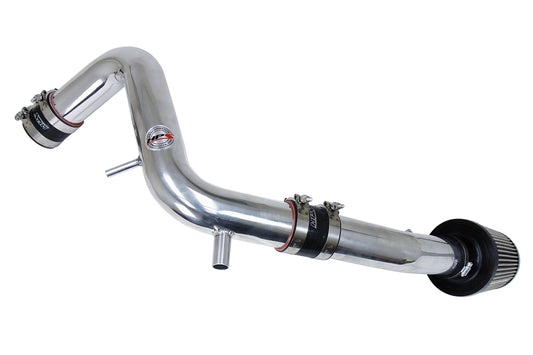 HPS Cold Air Intake Kit, Polished, 2013-2017 Hyundai Veloster 1.6L Turbo, Converts to Shortram, 837-605P
