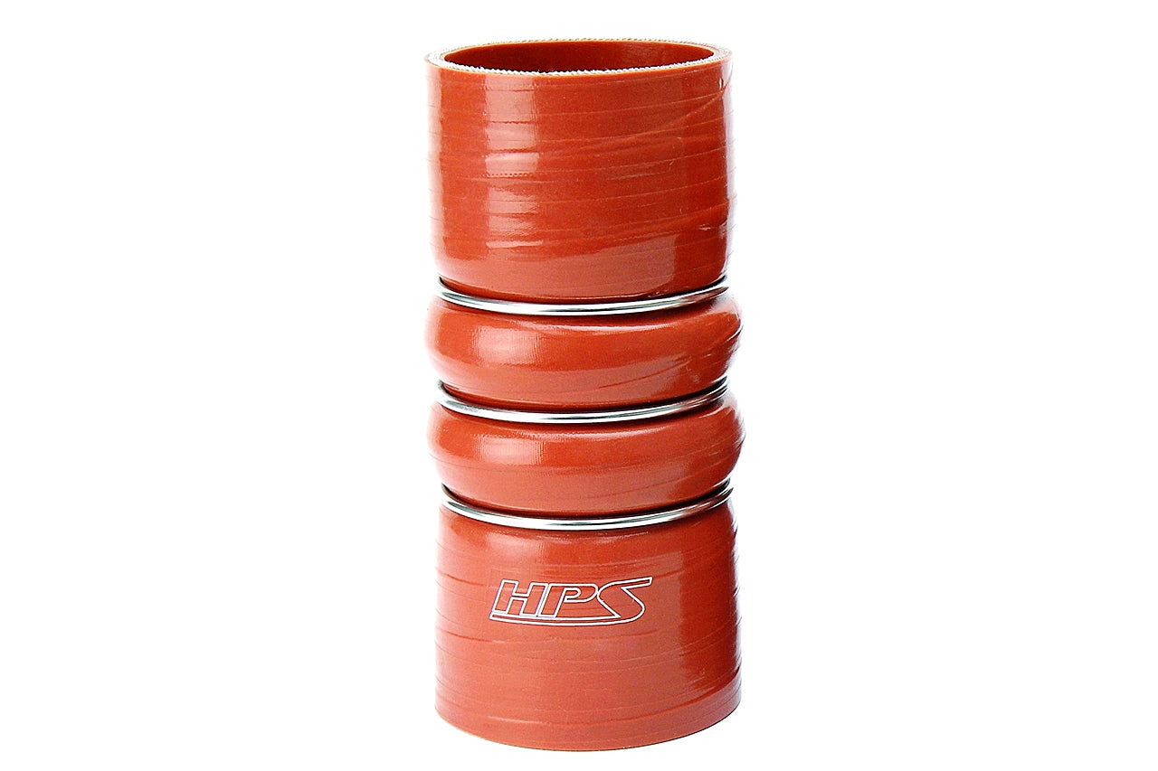 HPS 7", Silicone Charge Air Cooler CAC Hose, 10" Long, Ultra High Temp 8-ply Aramid Reinforced, Hot Side