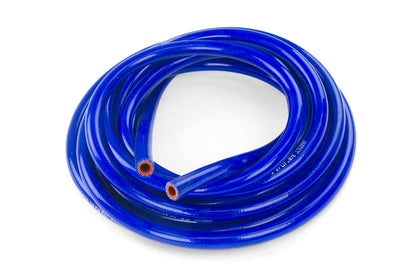 HPS 1/2" (13mm) High Temp Reinforced Silicone Heater Hose Tubing, 25 Feet, Blue