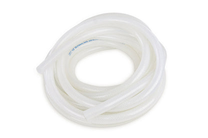 HPS 5/16" (8mm) High Temp Reinforced Silicone Heater Hose Tubing, 25 Feet, Clear