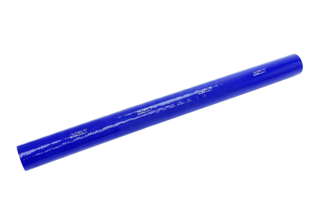 HPS 3/8" ID , 3 Feet Long High Temp 4-ply Reinforced Silicone Coolant Tube Hose Blue