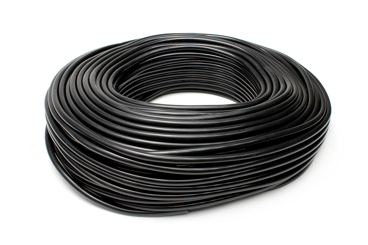 HPS 10mm, Silicone Vacuum Hose Tubing, 100 feet roll, Black
