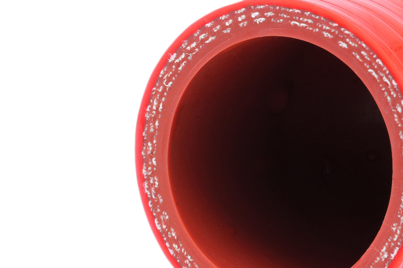 HPS 1" (25mm) Silicone Coolant Cap Bypass Heater, High Temp 3-ply Reinforced, Red